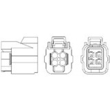 Sonda lambda Honda Civic 7 Coupe (Em2) 02.01-12.05, Civic 7 Hatchback (Eu Ep Ev) 01.00-02.06, Civic 7 Sedan (Es Et) 10.00-04.06, MAGNETI MARELLI