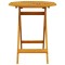Set Bistro Pliabil 3 buc. Maro Lemn Solid de Acacia - 9