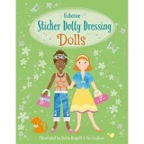 Carte autocolante Sticker Dolly Dressing Dolls, pentru fete, stil joc creativ