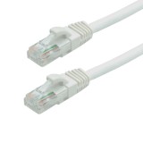 Patch cord Gigabit UTP cat6, 1.0m, alb - ASYTECH Networking TSY-PC-UTP6-1M-W