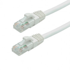 Patch cord gigabit, UTP, cat6, 0.25m, alb - ASYTECH Networking TSY-PC-UTP6-025M-W SafetyGuard Surveillance