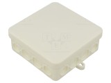 Cutie de conexiuni OBO BETTERMANN A 14 IP55 100x100x40mm Albă Polietilenă