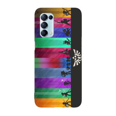 Husa compatibila cu Oppo A96, Viceversa, model All games The Legend of Zelda, Silicon, TPU foto