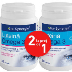 PACHET - LUTEINA OMEGA 3 30cps (1+1 gratis) BIO-SYNERGIE ACTIV