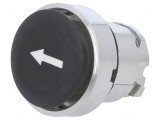 Comutator 22mm Apăsare Negru