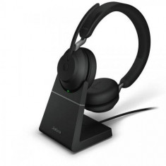 Casti Jabra Evolve2 65 Link380c UC Stereo Stand Black foto