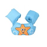 Vesta siguranta copii cu aripioare de &Atilde;not, albastru, pvc, 2-7 ani, model stea de mare