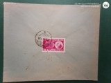Un plic cu timbre . Plicuri si circulatii cu timbre Romania Regalitate