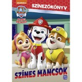 Mancs Őrj&aacute;rat - Sz&iacute;nes mancsok - Sz&iacute;nezők&ouml;nyv