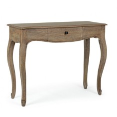 Consola lemn maro Domitille 100x40x76 cm