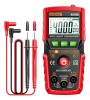 Multimetru smart digital ANENG M108, Carcasa Antisoc, DC(V), DC(A), AC(V), AC(A), rezistenta, capacitate, frecventa, diode, temperatura, NCV