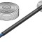 Cablu negru rotund litat Cu 4G10mm2 gumă TITANEX&reg; H07RN-F