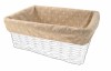 Husa Panza Cos Bicicleta 43x33x19cm Crem cu Flori - Protectie Eleganta