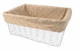 Husa Panza Cos Bicicleta 43x33x19cm Crem cu Flori - Protectie Eleganta