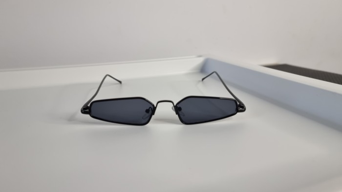 Ochelari de soare Fashion Punk - Rama neagra Lentile negre