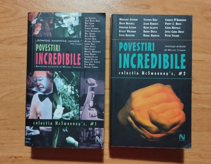 Povestiri Incredibile (Stephen King, Neil Gaiman, Peter Straub, China Mieville, Peter Straub, Neil Gaiman, Harlan Ellison etc)