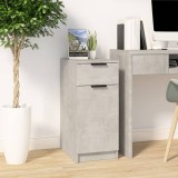 vidaXL Dulap de birou, gri beton, 33,5x50x75 cm, lemn prelucrat