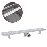 Cumpara ieftin Rigola dus liniara, model bule, otel inoxidabil, 730 x 140 mm