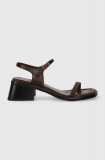 Cumpara ieftin Vagabond Shoemakers sandale de piele INES culoarea maro
