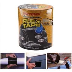 Banda adeziva reparatoare puternica, rezistenta la apa Flex Tape 10CM X 1,5