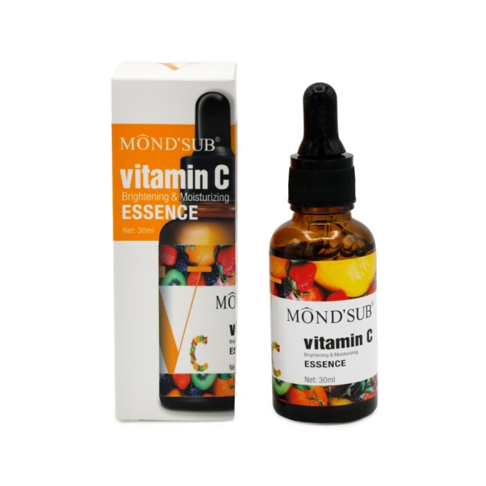 Ser pentru față Mond&#039;Sub, esență iluminatoare și hidratantă cu vitamina C, 30 ml