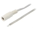 Cablu Alimentare 3m 2x0,5mm2 cu Soclu DC 5,5/2,1