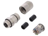 Mufă M12 8-PIN Mamă IP67 IDC Drept