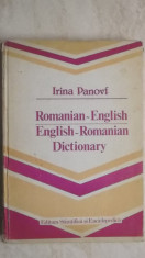 Irina Panovf - Romanian-English / English-Romanian Dictionary (1986) foto