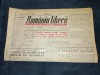 ZIARUL ROMANIA LIBERA 5 FEBRUARIE 1949
