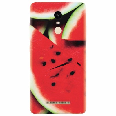 Husa silicon pentru Xiaomi Remdi Note 3, S Of Watermelon Slice foto
