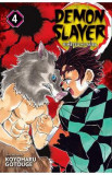 Demon Slayer: Kimetsu no Yaiba Vol.4 - Koyoharu Gotouge