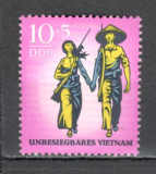 D.D.R.1969 Pentru Vietnam SD.263, Nestampilat