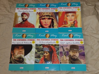 KARL MAY-SUB STAPANIREA OTOMANA~ 6 VOL.Prin desert si harem+Prin Kurdistanul ... foto