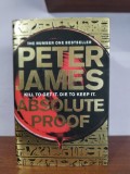 Peter James&ndash; Absolute Proof (in limba engleza)
