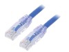 Patch cord albastru TX6&trade; PLUS U/UTP 0,5m