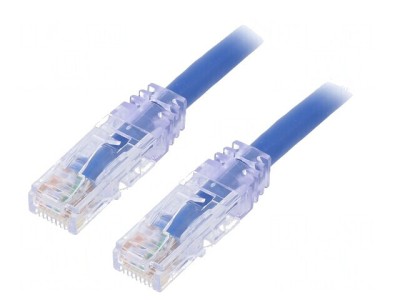 Patch cord albastru TX6&amp;trade; PLUS U/UTP 0,5m foto