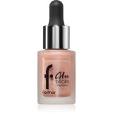 Flormar Glow Drops Lip Tattoo iluminator lichid culoare 002 Sun Glow 14 ml