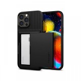 Husa iPhone 13 Pro Max Spigen Slim Armor Cs Black