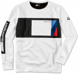 Bluza Barbati Oe Bmw M Motorsport Lifestyle Alb / Negru Marimea L 80142461113