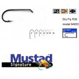 Carlig Dry Signature Fly Hook - 2x Fine Wire nr.16 25buc, Mustad