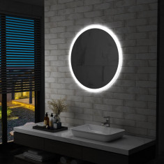 Oglinda cu LED de baie, 80 cm GartenMobel Dekor