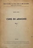 Curs de armonie, vol. I - Sava Ilin (coperta putin uzata)