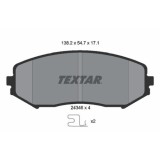 Textar set placute frana, frana disc