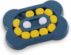 Jucarie interactiva pentru caini Geekipro, plastic, multicolor, 30 x 20 cm