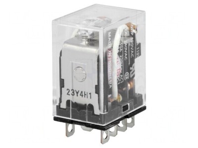 Releu Electromagnetic DPDT 240V 10A foto