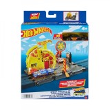 Hot wheels city explorer speedy pizza pick up, Mattel