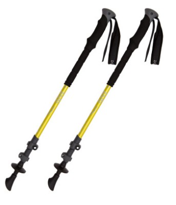 Set Bete de Trekking Alu Pro Galben foto