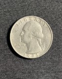 Moneda quarter dollar 1981 USA