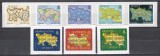 Jersey 2010 - Harta Jersey - Autoadezive, 2 Serii, MNH