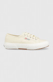 Superga tenisi 2750 COTU CLASSIC femei, culoarea bej, S000010